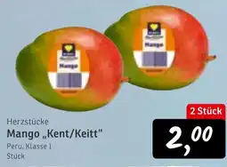 KONSUM Herzstücke Mango,,Kent/Keitt" Angebot