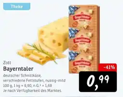 KONSUM Zott Bayerntaler Angebot