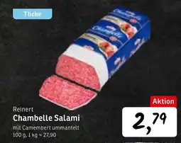 KONSUM Reinert Chambelle Salami Angebot
