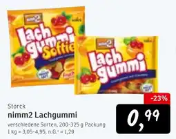 KONSUM Storck nimm2 Lachgummi Angebot