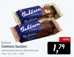 KONSUM Bahlsen Comtess Kuchen Angebot