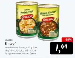 KONSUM Erasco Eintopf Angebot