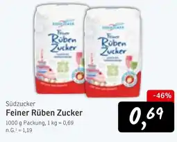 KONSUM Südzucker Feiner Rüben Zucker Angebot