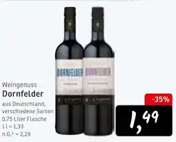 KONSUM Weingenuss Dornfelder Angebot