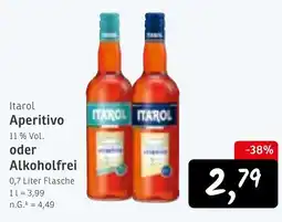KONSUM Itarol Aperitivo oder Alkoholfrei Angebot