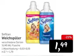 KONSUM Softlan Weichspüler Angebot