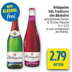 diska Rotkäppchen Sekt, Fruchtsecco oder Alkoholfrei Angebot