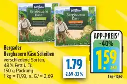 diska Bergader Bergbauern Käse Scheiben Angebot