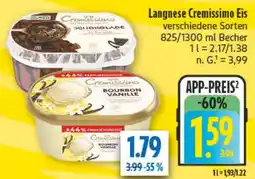 diska Langnese Cremissimo Eis Angebot