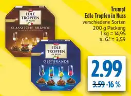 diska Trumpf Edle Tropfen in Nuss Angebot
