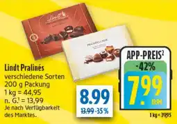 diska Lindt Pralinés Angebot