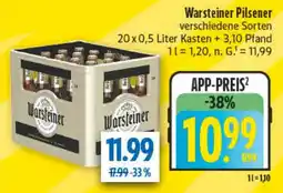 diska Warsteiner Pilsener Angebot