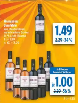 diska Weingenuss Dornfelder Angebot