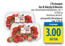 diska Gut & Günstig Erdbeeren Angebot