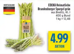 diska EDEKA Heimatliebe Brandenburger Spargel grün Angebot