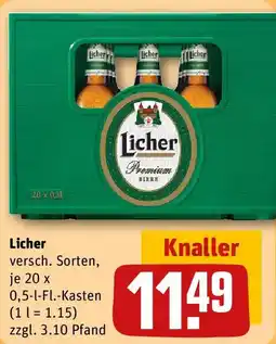 REWE Licher Angebot