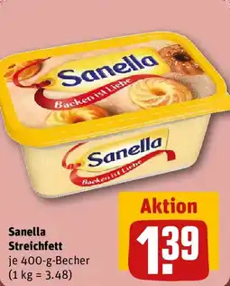 REWE Sanella Streichfett Angebot
