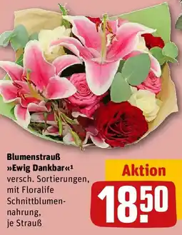REWE Blumenstrauß Ewig Dankbar Angebot