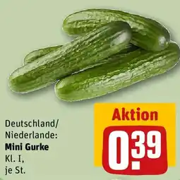 REWE Mini Gurke Angebot