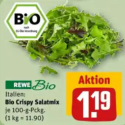 REWE REWE Bio Bio Crispy Salatmix Angebot
