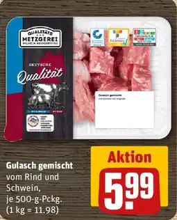 REWE Gulasch gemischt Angebot
