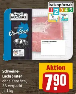 REWE Schweine- Lachsbraten Angebot
