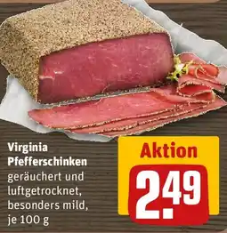 REWE Virginia Pfefferschinken Angebot