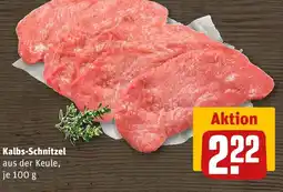 REWE Kalbs-Schnitzel Angebot
