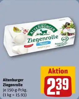 REWE Altenburger Ziegenrolle Angebot