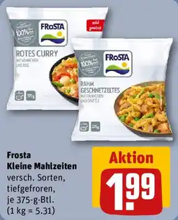 REWE Frosta Kleine Mahlzeiten Angebot
