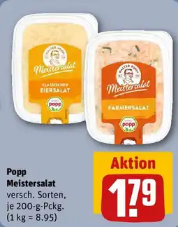 REWE Popp Meistersalat Angebot