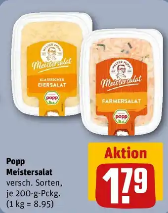 REWE Popp Meistersalat Angebot