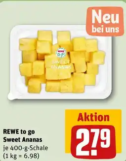 REWE REWE to go Sweet Ananas Angebot