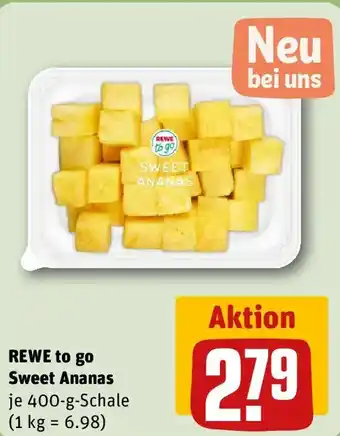 REWE REWE to go Sweet Ananas Angebot