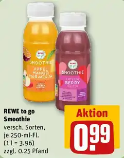 REWE REWE to go Smoothie Angebot