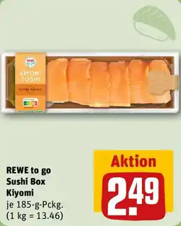 REWE REWE to go Sushi Box Kiyomi Angebot