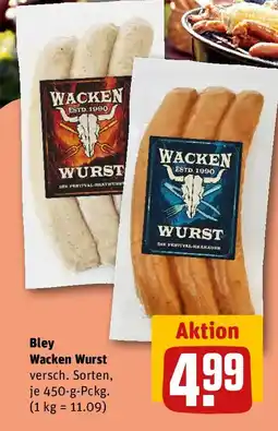 REWE Bley Wacken Wurst Angebot