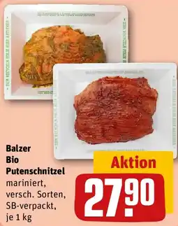 REWE Balzer Bio Putenschnitzel Angebot