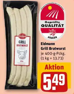 REWE Eidmann Grill Bratwurst Angebot