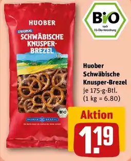 REWE Huober Schwäbische Knusper-Brezel Angebot