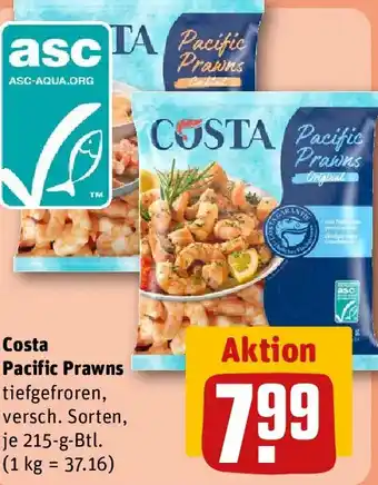 REWE Costa Pacific Prawns Angebot