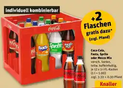 REWE Coca-Cola, Fanta, Sprite oder Mezzo Mix Angebot