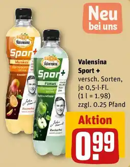 REWE Valensina Sport + Angebot