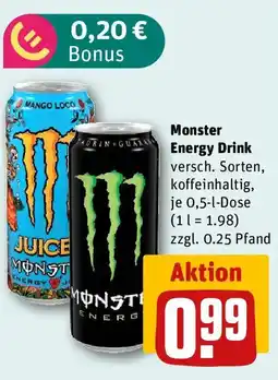 REWE Monster Energy Drink Angebot