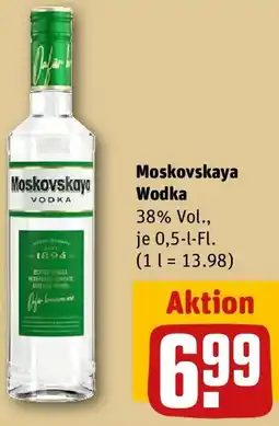 REWE Moskovskaya Wodka Angebot