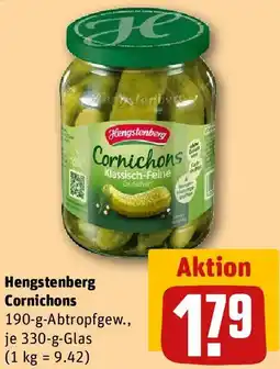 REWE Hengstenberg Cornichons Angebot