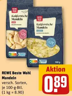 REWE REWE Beste Wahl Mandeln Angebot
