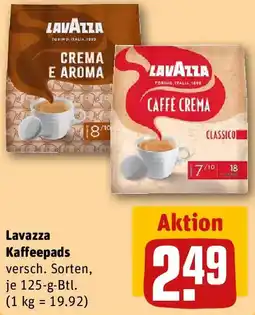 REWE Lavazza Kaffeepads Angebot
