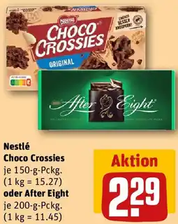 REWE Nestlé Choco Crossies oder After Eight Angebot