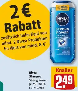 REWE Nivea Shampoo Angebot